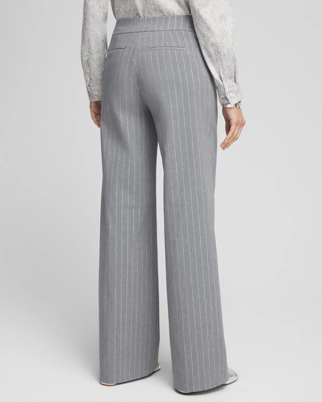 Brigitte Pinstripe Wide Leg Pants - image 3